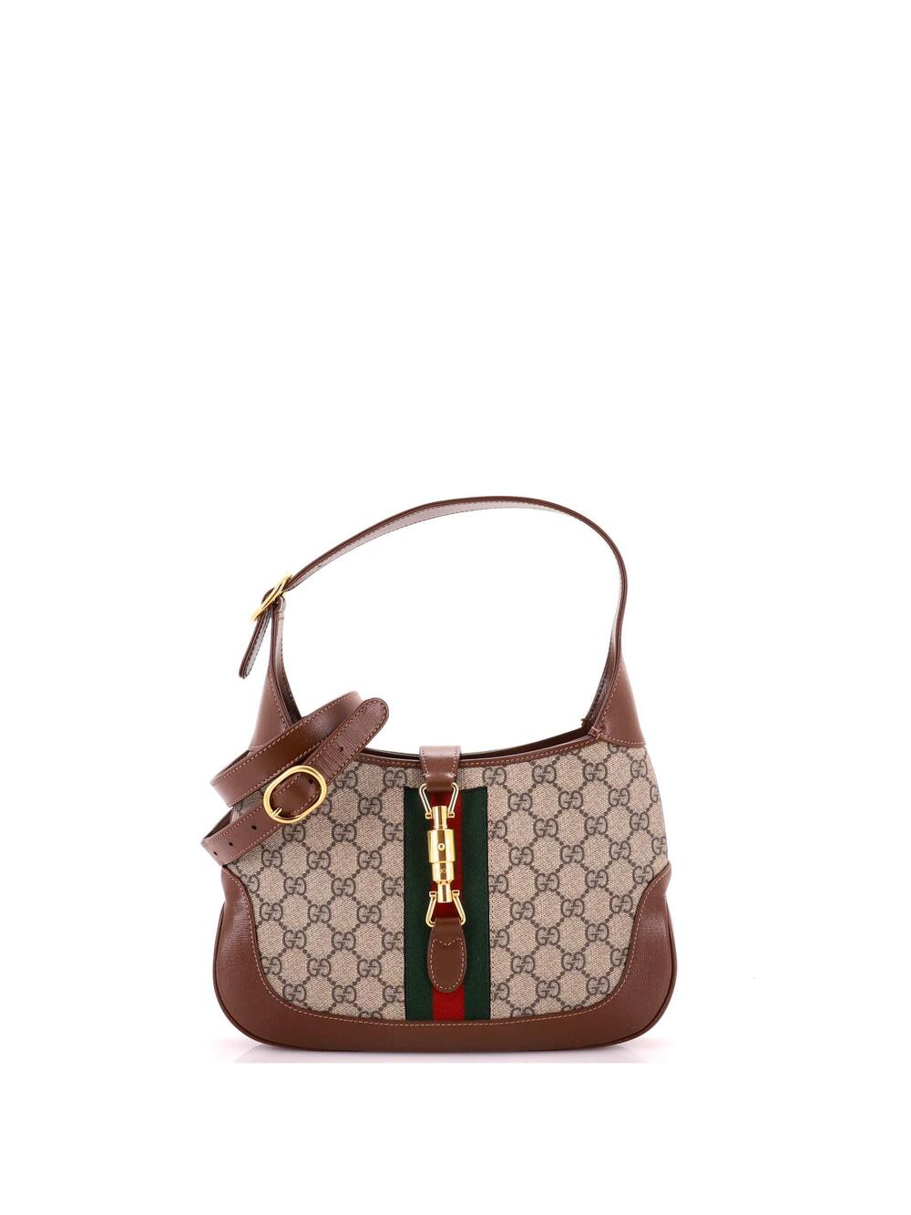 Gucci Jackie Hobo Gg Coated Canvas #331482G22B